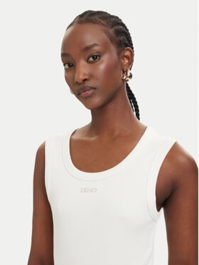 Liu Jo Sport Top TA6097 J4822 Kremowy Slim Fit