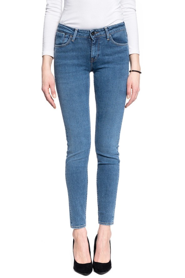 SPODNIE DAMSKIE LEE SCARLETT SELVAGE FAIR MID L526LY40 112111739