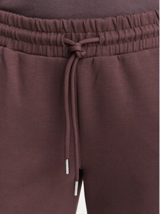 Guess Spodnie dresowe V6YB25 K4803 Brązowy Regular Fit