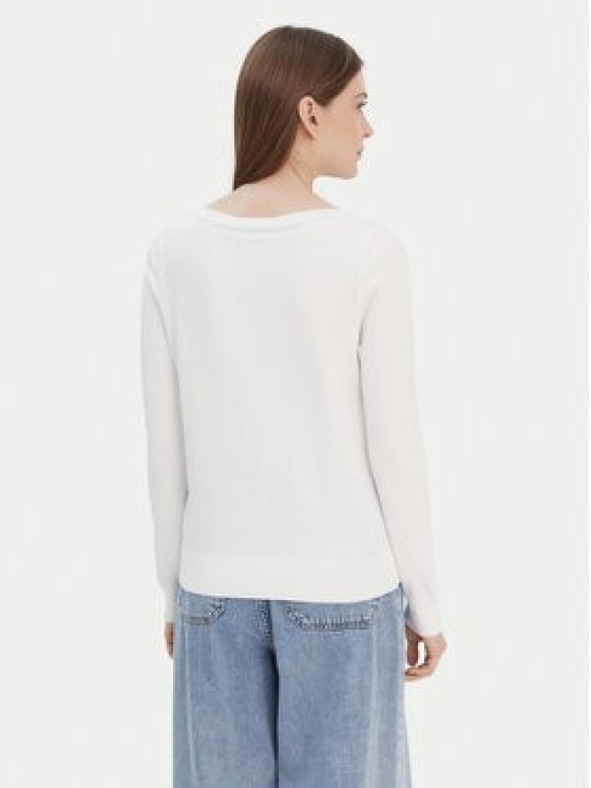 Tommy Hilfiger Sweter WW0WW42050 Biały Regular Fit