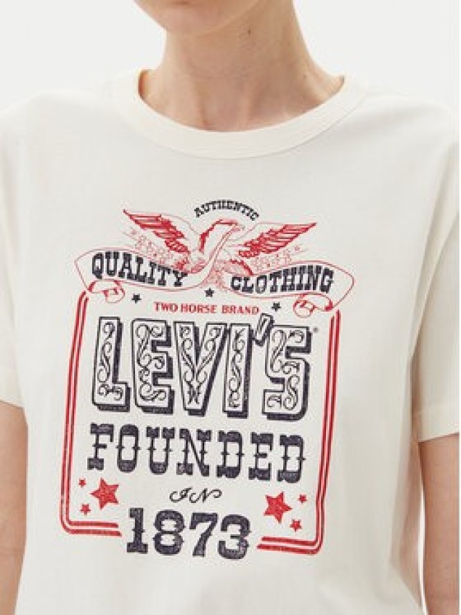 Levi's® T-Shirt A8802-0041 Biały Standard Fit