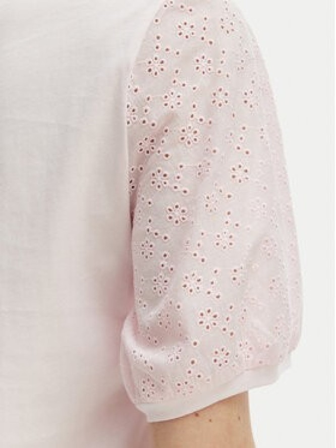 Vero Moda Bluzka Janni 10340706 Różowy Regular Fit