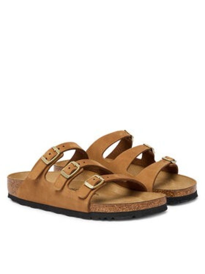Birkenstock Klapki Florida 1033203 Brązowy