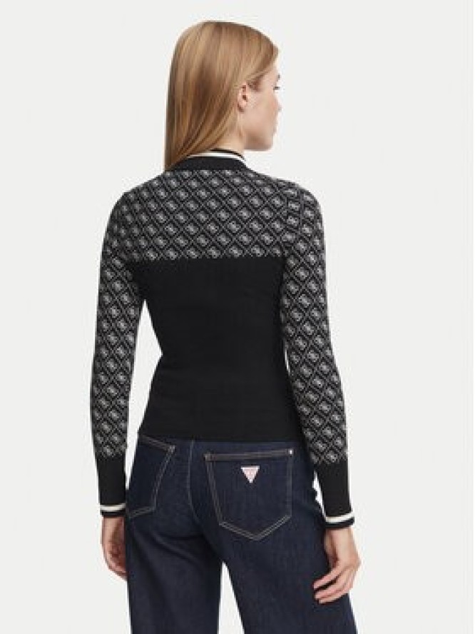 Guess Sweter W5BR24 Z3JD2 Czarny Slim Fit