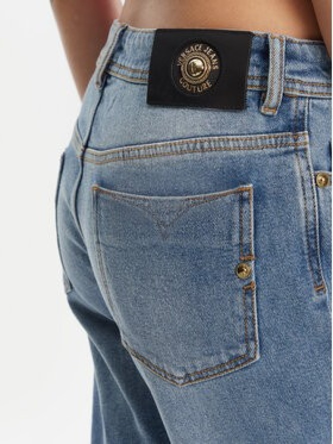 Versace Jeans Couture Jeansy 78HAB5D8 Granatowy Slim Fit