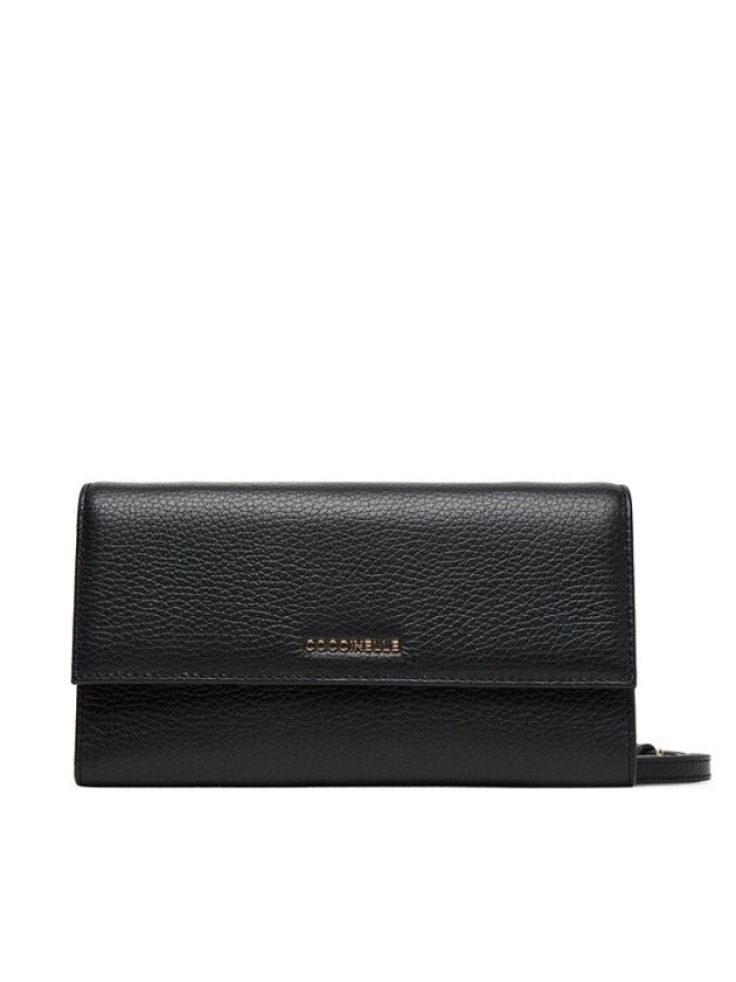 Coccinelle Torebka Mw5 Metallic Soft E2 MW5 18 27 01 Czarny