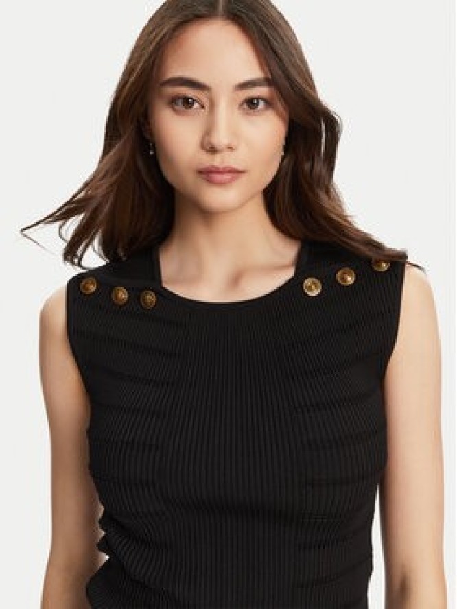 Guess Bluzka W5YR12 Z0130 Czarny Regular Fit