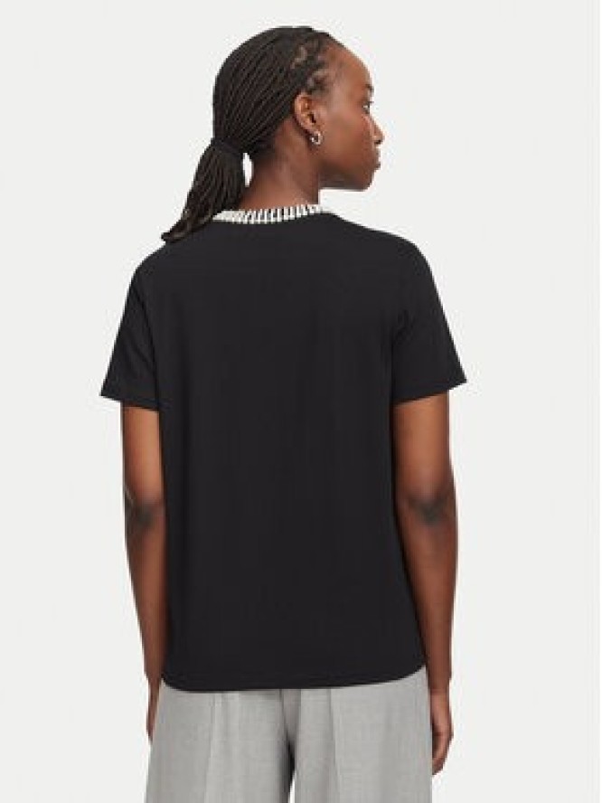 KARL LAGERFELD T-Shirt B3W17057 Czarny Regular Fit