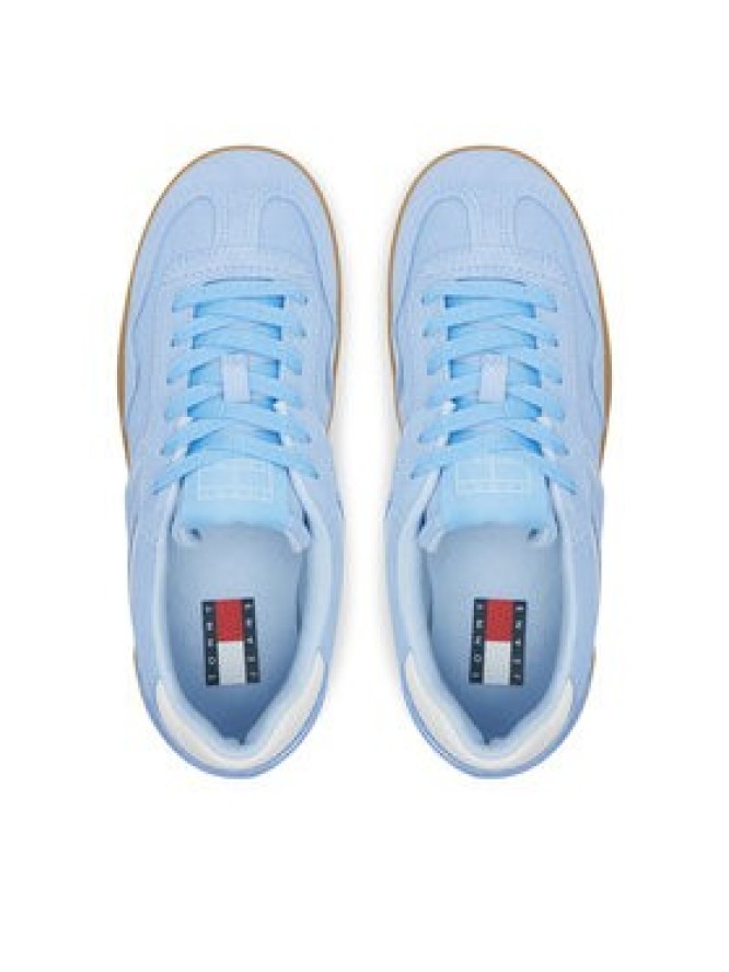 Tommy Jeans Sneakersy The Greenwich Flatform 2b EN0EN02734 Niebieski