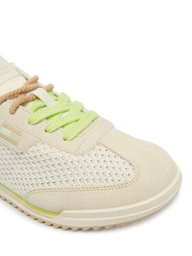 Tommy Jeans Sneakersy Tjw Low Profile Runner Knit EN0EN02992 Beżowy