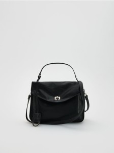 Torebka z zawieszką - czarny