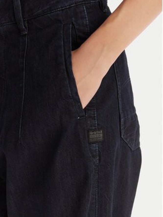 G-Star Raw Jeansy Roos D27705-D536 Granatowy Wide Leg