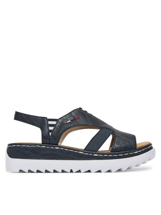 Rieker Sandały V44Y5-14 Granatowy