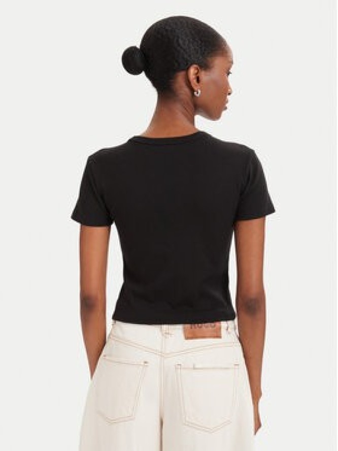 HUGO T-Shirt Delanor 50570857 Czarny Slim Fit
