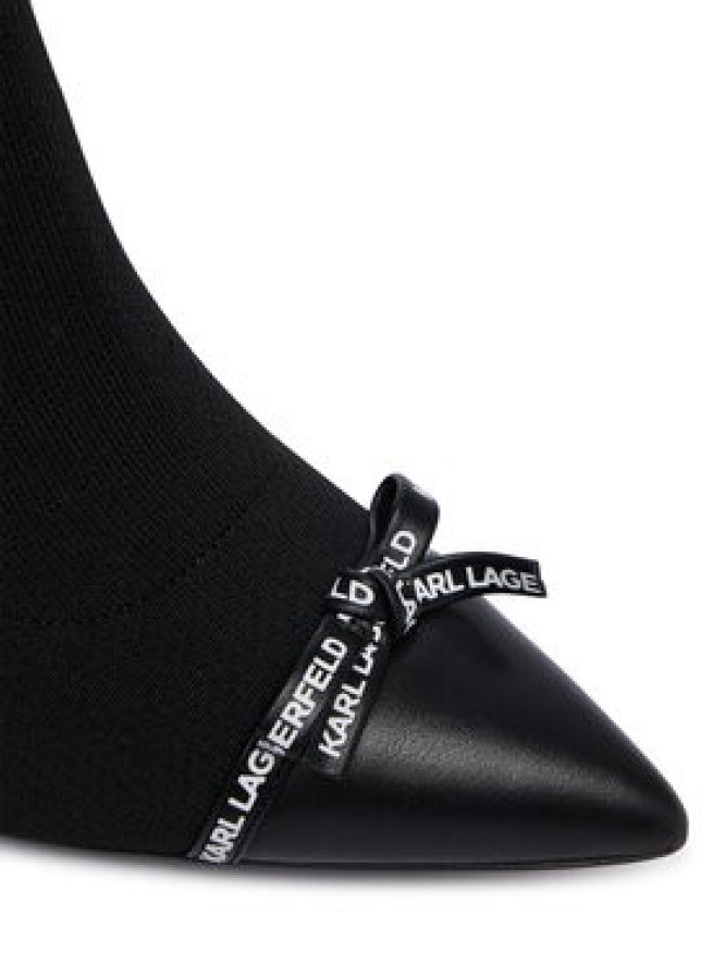 KARL LAGERFELD Botki Pandara KL31341 Czarny