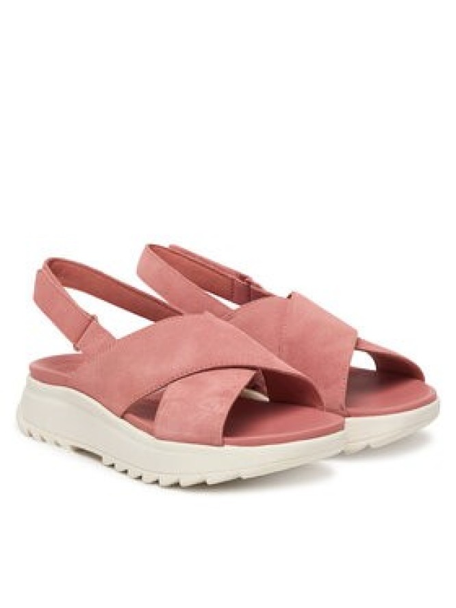 Clarks Sandały DashLite Wish 26186582 Różowy
