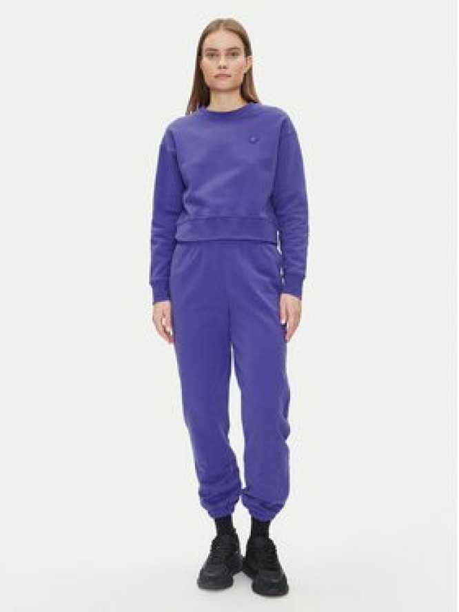 Save The Duck Spodnie dresowe DF1192W CLEE20 Fioletowy Regular Fit