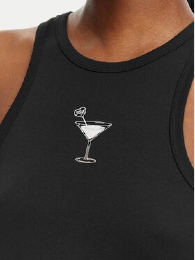 HUGO Top Dimartini B 50560792 Czarny Slim Fit