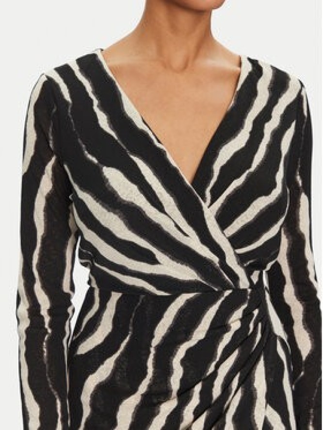 Morgan Sukienka codzienna 251-RIBLO.F Czarny Slim Fit