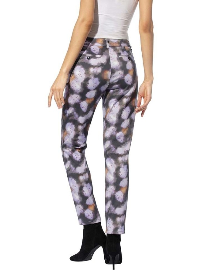 Heine Spodnie w kolorze szaro-fioletowym rozmiar: 40