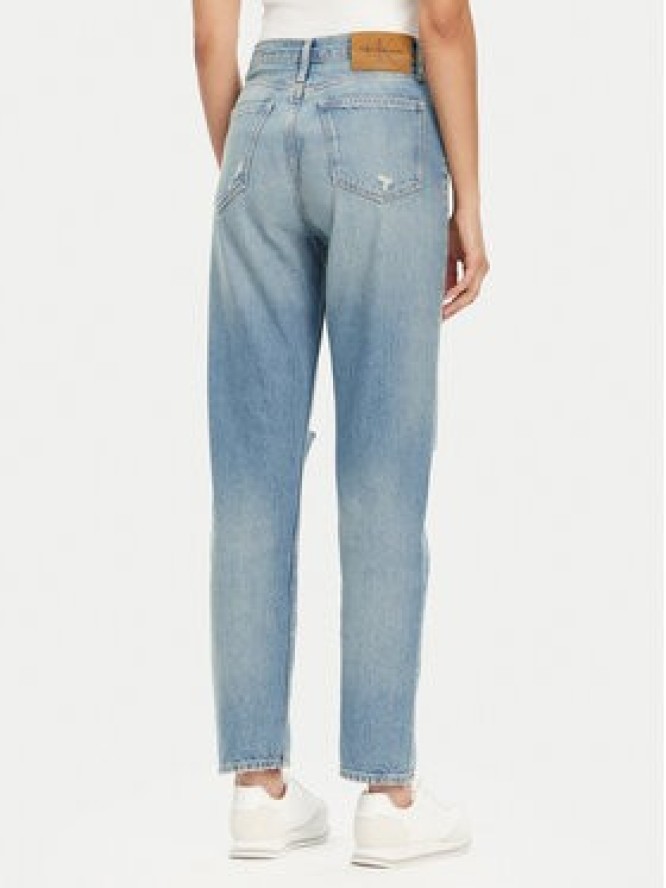 Calvin Klein Jeans Jeansy Authentic J20J225124 Niebieski Straight Fit