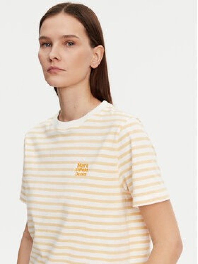 Marc O'Polo Denim T-Shirt 500 0005 953 Pomarańczowy Relaxed Fit