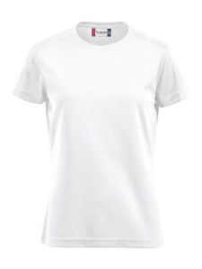 clique Ice-T Women T-shirt oddychająca 100% poliester - biały