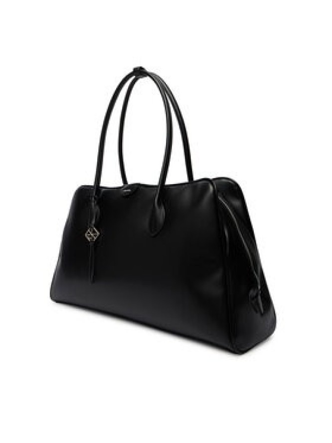 Calvin Klein Torebka Emblem Trio Large Work Bag LV04F3368G Czarny