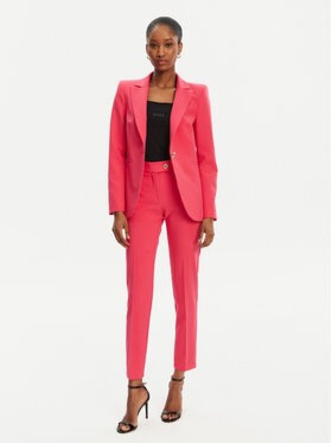 Rinascimento Marynarka CFC0122739003 Różowy Regular Fit