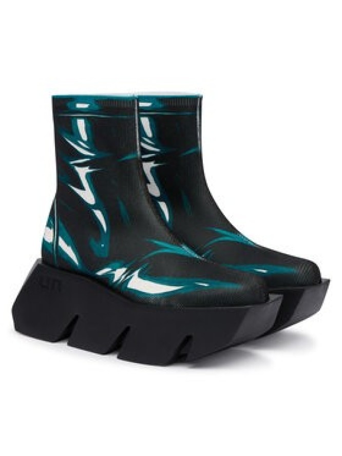 United Nude Botki Bull Canvas LO 11023998202 Kolorowy