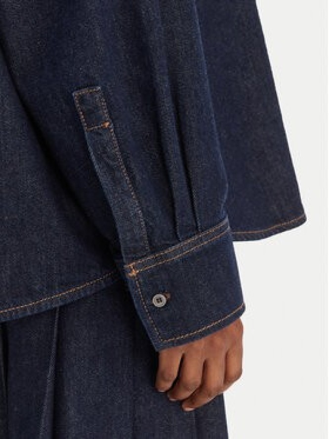 Weekend Max Mara Koszula jeansowa Foggia 2615111011 Granatowy Relaxed Fit