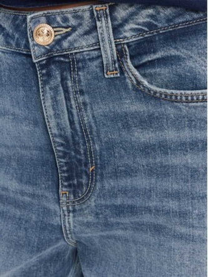 Guess Jeansy W5YA1C D5QP2 Niebieski Regular Fit