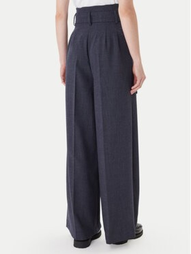 ViCOLO Spodnie materiałowe GRA Granatowy Regular Fit