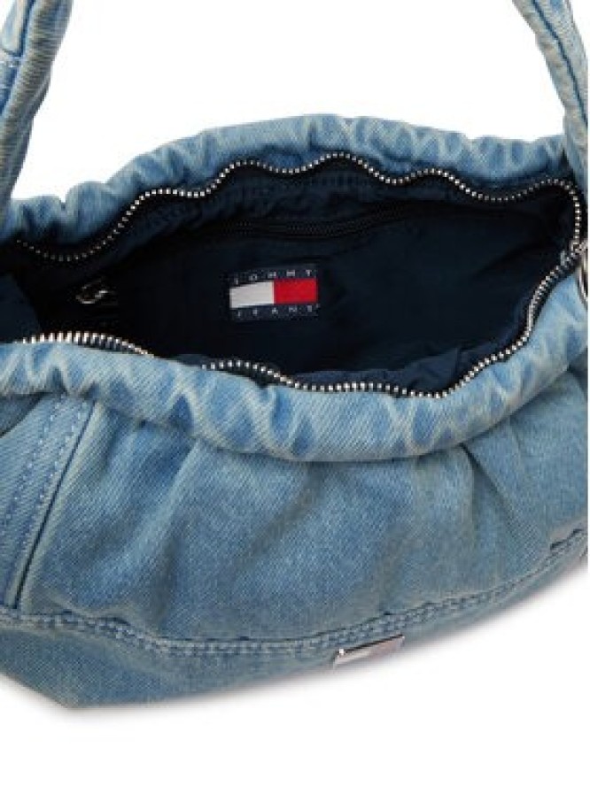 Tommy Jeans Torebka Tjw Icon Charms Denim Shlder Bag AW0AW18883 Niebieski