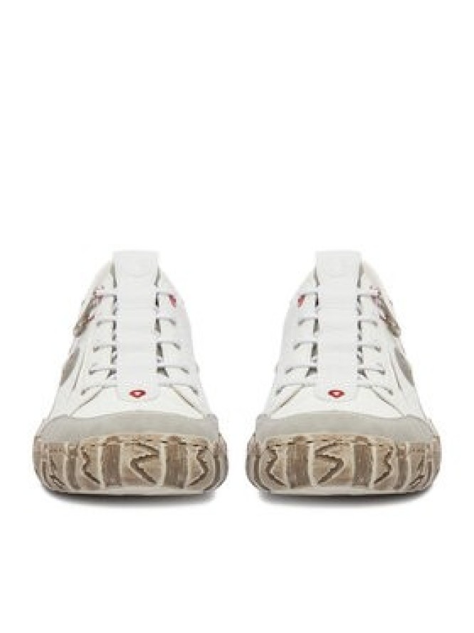 Rieker Półbuty L0355-80 Biały