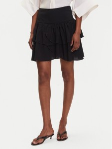 Vero Moda Spódnica mini Clara 10336425 Czarny Regular Fit