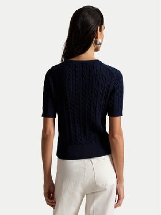 Polo Ralph Lauren Bluzka 211B17746002 Granatowy Regular Fit