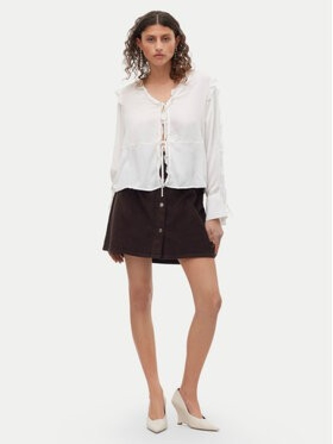 Vero Moda Spódnica mini Etta 10315342 Brązowy Regular Fit