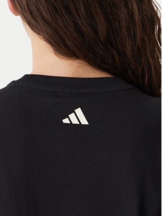 adidas T-Shirt Fram Rio Graphic KR02801 Czarny Regular Fit