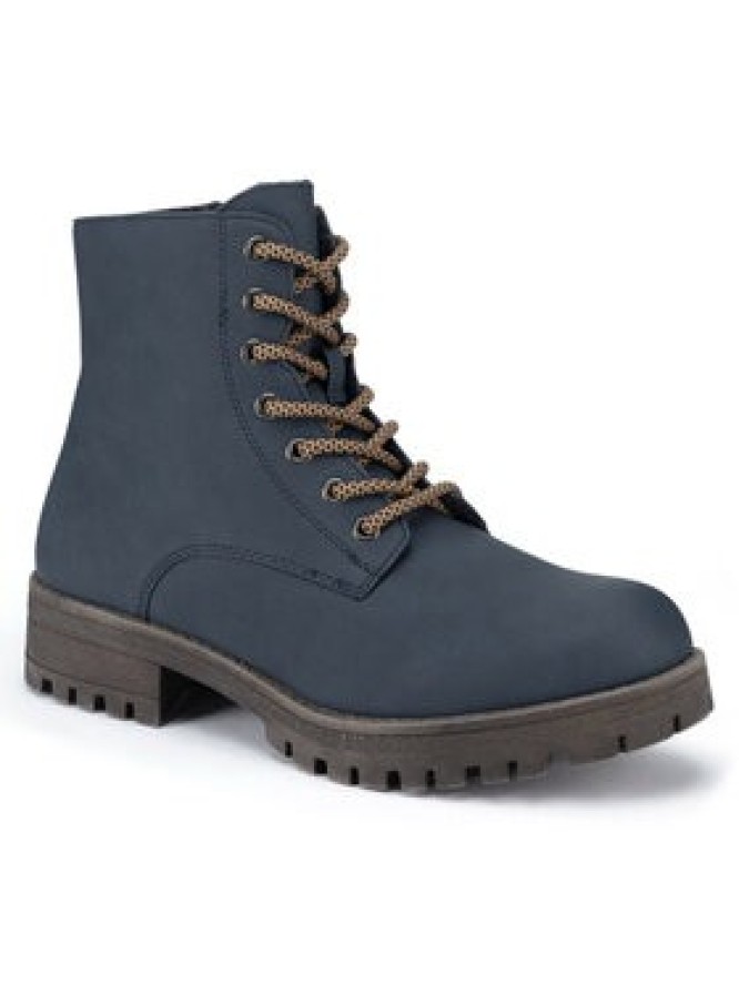 Clara Barson Trzewiki WYL3072-5 Granatowy