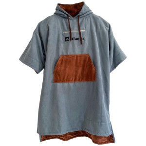 Ręcznik Poncho 300 gsm - niebieski i brązowy