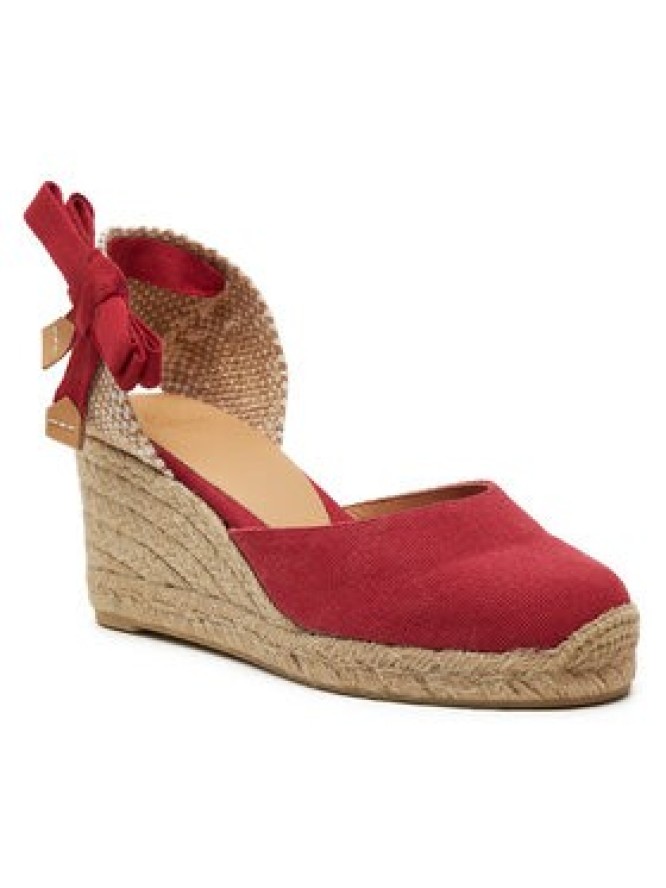 Castañer Espadryle Carina/6/002 021644 Czerwony