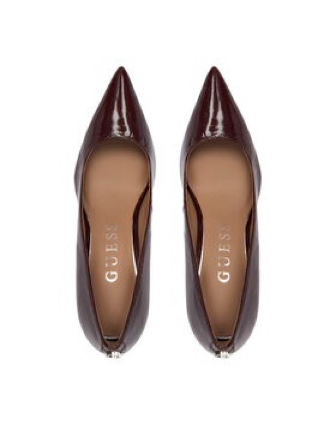 Guess Szpilki FLFPRN LEP08 Bordowy