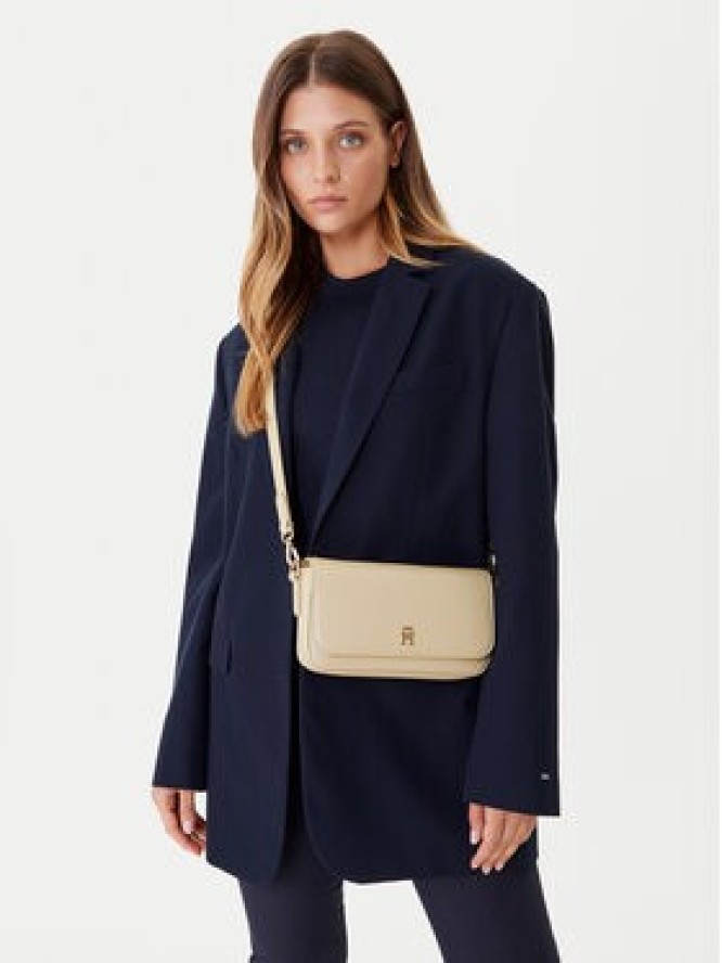 Tommy Hilfiger Torebka Th Icon Conv AW0AW17677 Beżowy