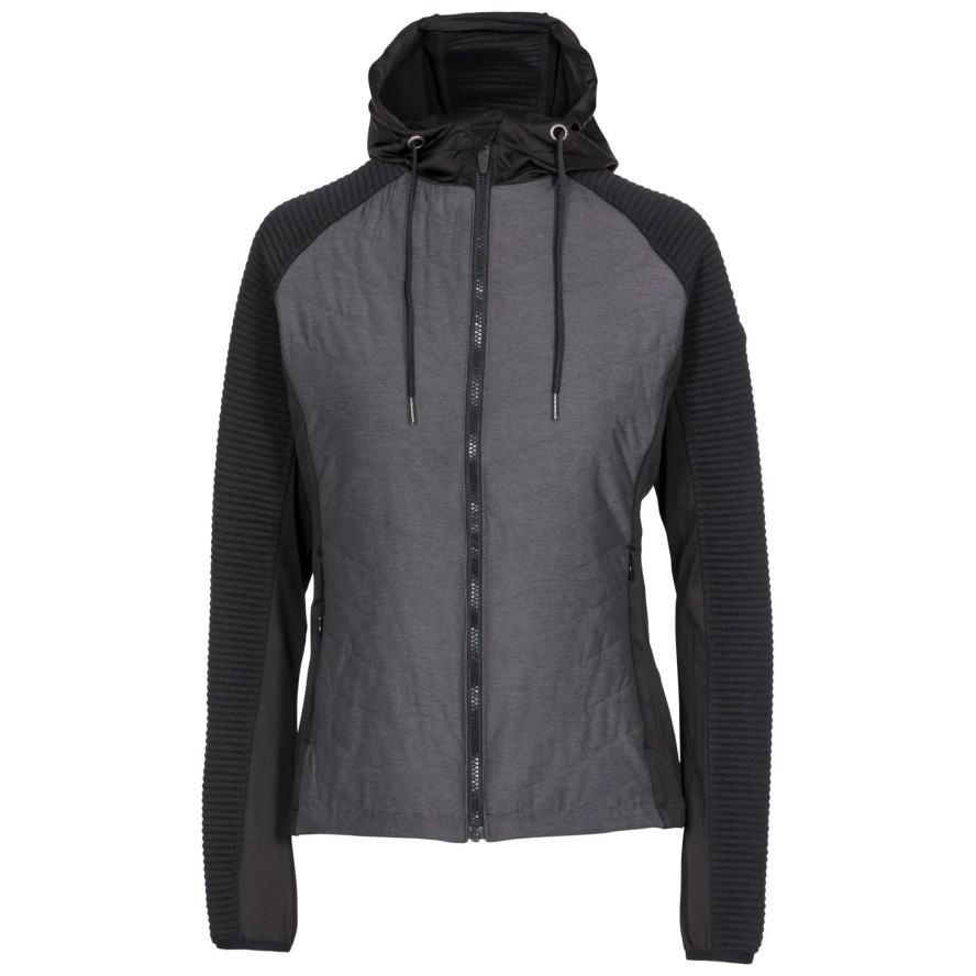 Bluza z kapturem 2058 z pikowanym korpusem
