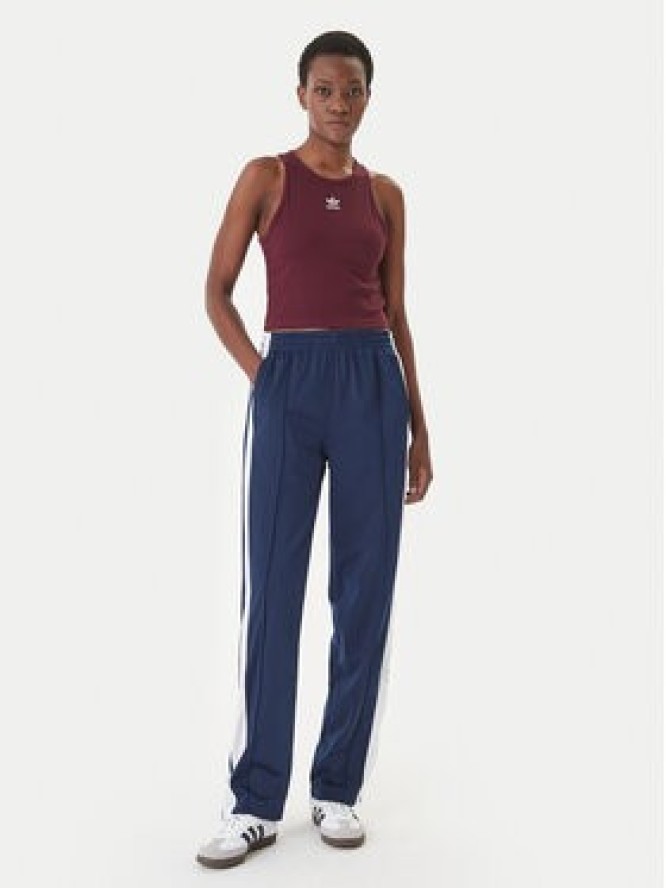 adidas Top Essentials KD3824 Bordowy Slim Fit