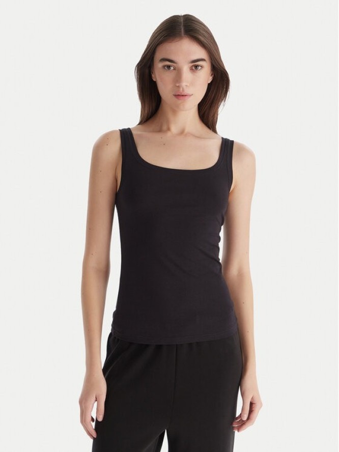 Hunkemöller Top Singlet 302809 Czarny Slim Fit