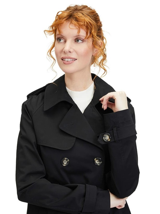 AMBER & JUNE Kurtka przejściowa w kolorze czarnym rozmiar: 42