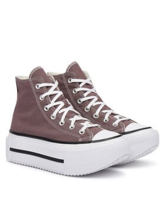 Converse Trampki Chuck Taylor All Star Lift Double Stack A20560C Brązowy