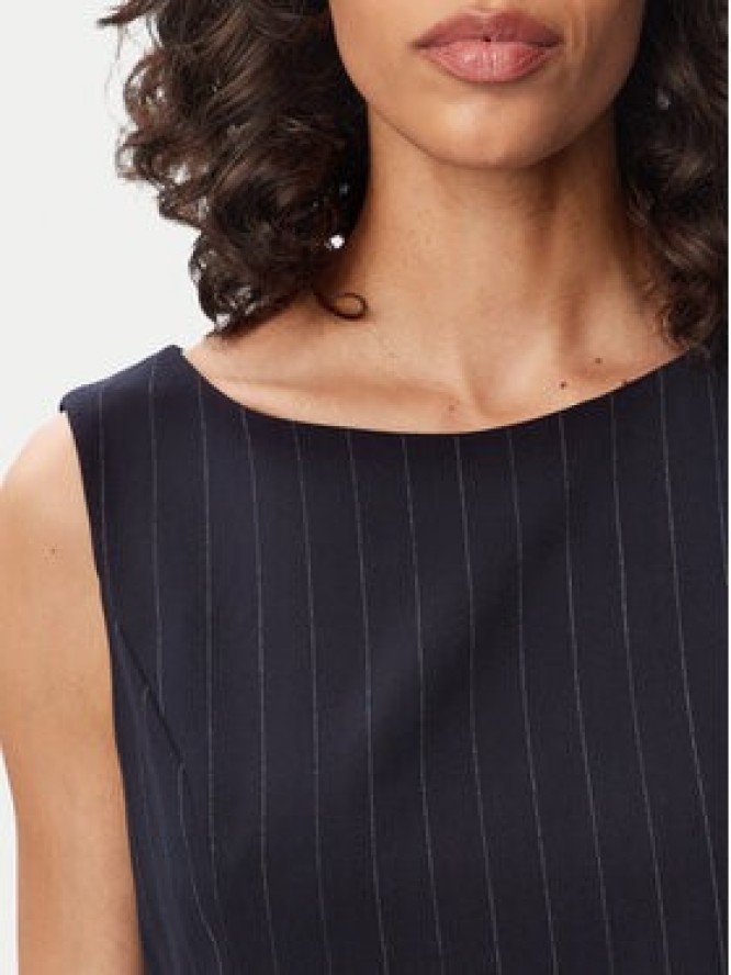 French Connection Bluzka Alia 729F3 Granatowy Slim Fit